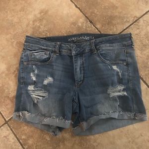 American Outfitters super stretch jean shorts